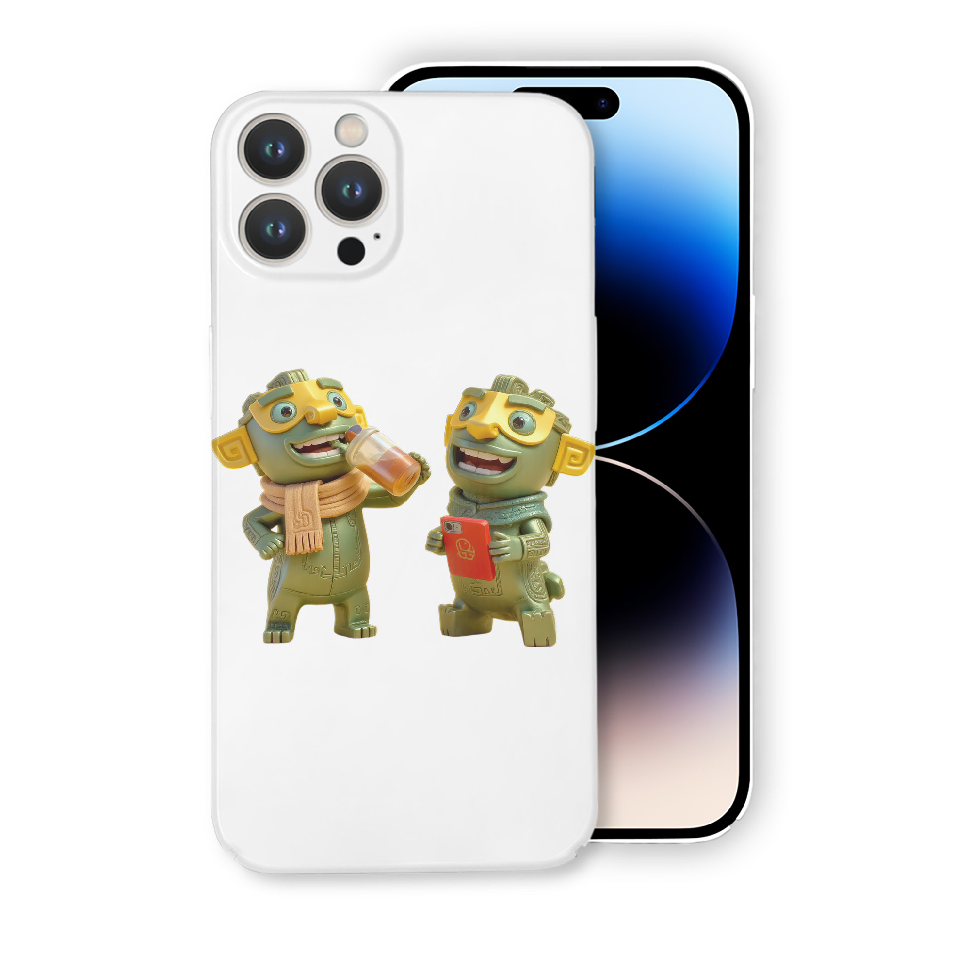 （画像用） Ne Zha 2 ナタ 魔童の大暴れ 【iPhone 14シリーズ対応】ハードケース